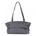 SAMO ONDOH - le belt bag M stripe gray