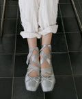 ROCKFISH WEATHERWEAR - BANDING BALLET FLATS / GREY