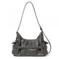 SAMO ONDOH - belt mondo bag M veg gray (DISPATCH IN 48HRS)