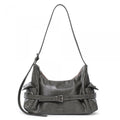 SAMO ONDOH - belt mondo bag M veg gray (DISPATCH IN 48HRS)