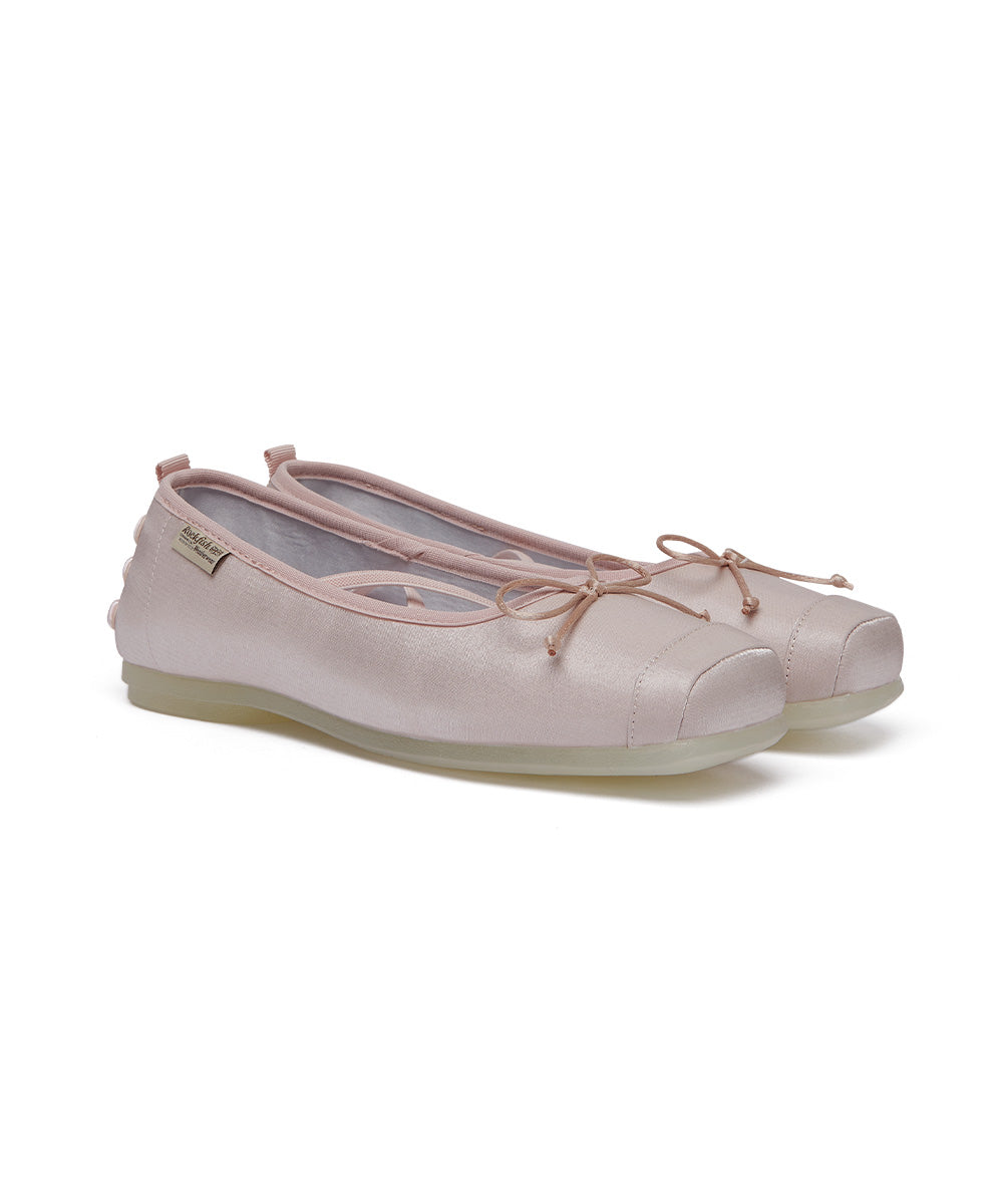 ROCKFISH WEATHERWEAR - TOE CAP BALLET FLATS / PINK