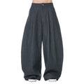 PUSH PUSH - PP STRIPED PANTS / Black