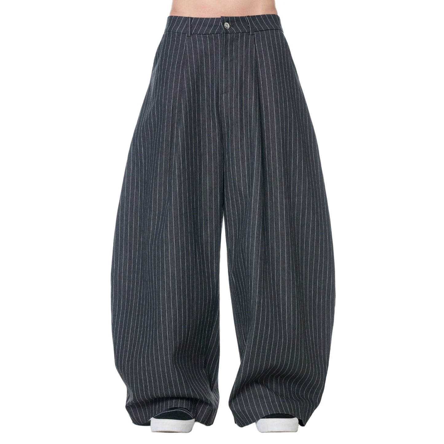 PUSH PUSH - PP STRIPED PANTS / Black