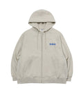 CHANCE CHANCE -  CEC ZIP-UP HOODIE OATMEAL