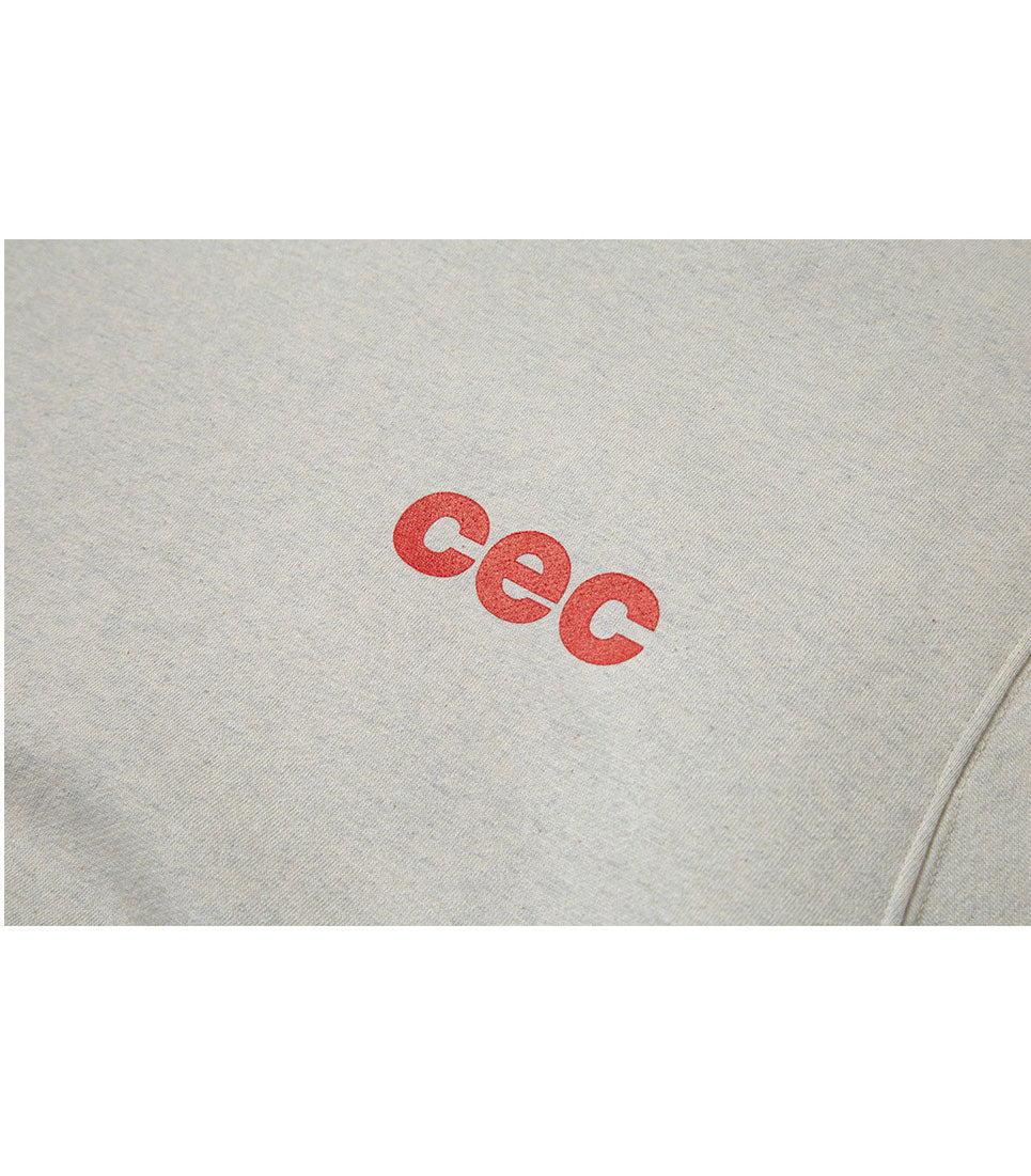 CHANCE CHANCE -  CEC HOODIE OATMEAL