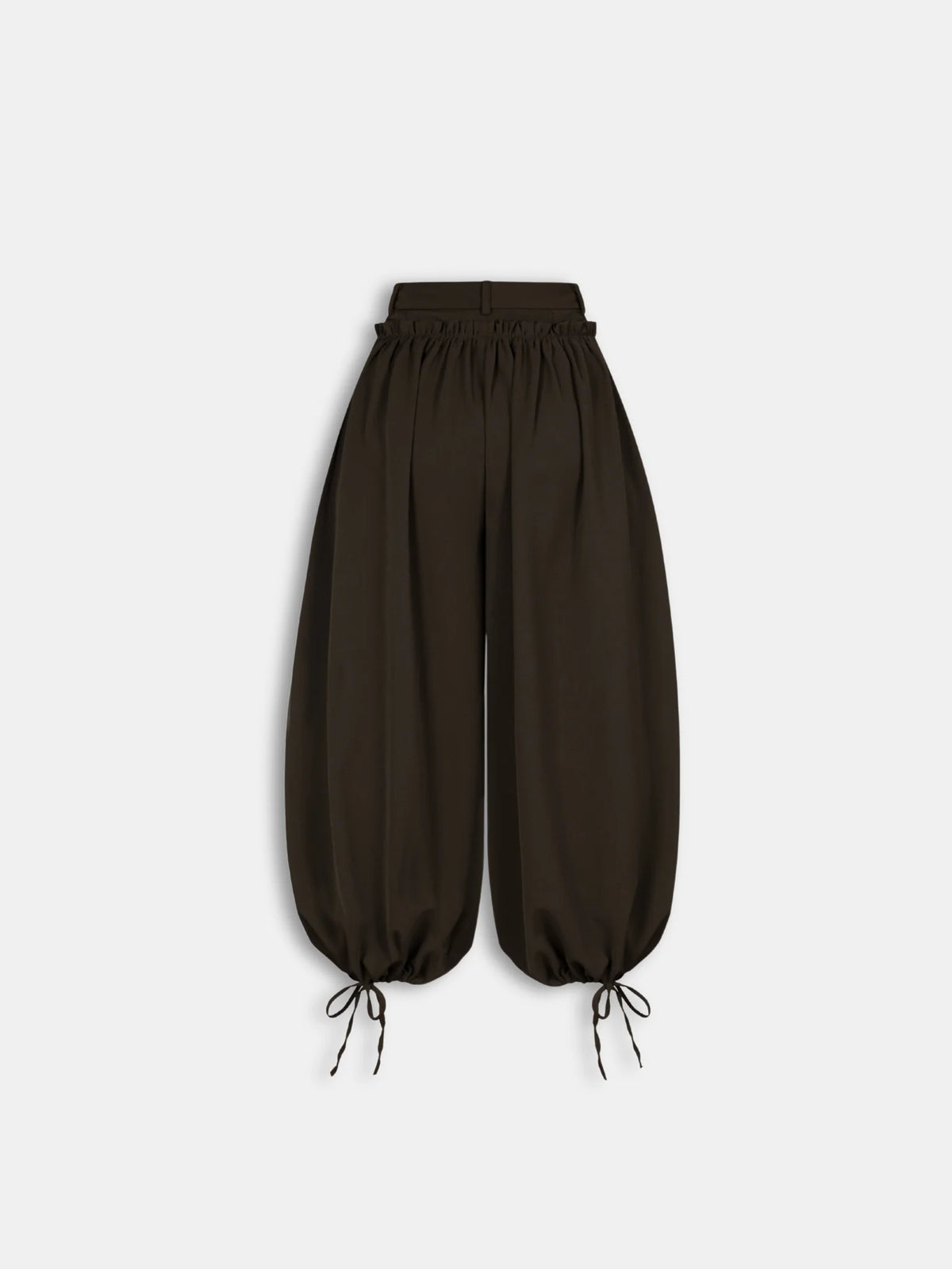 Sagittarius.A+ - Kaelis Ruched Balloon Pants / Brown