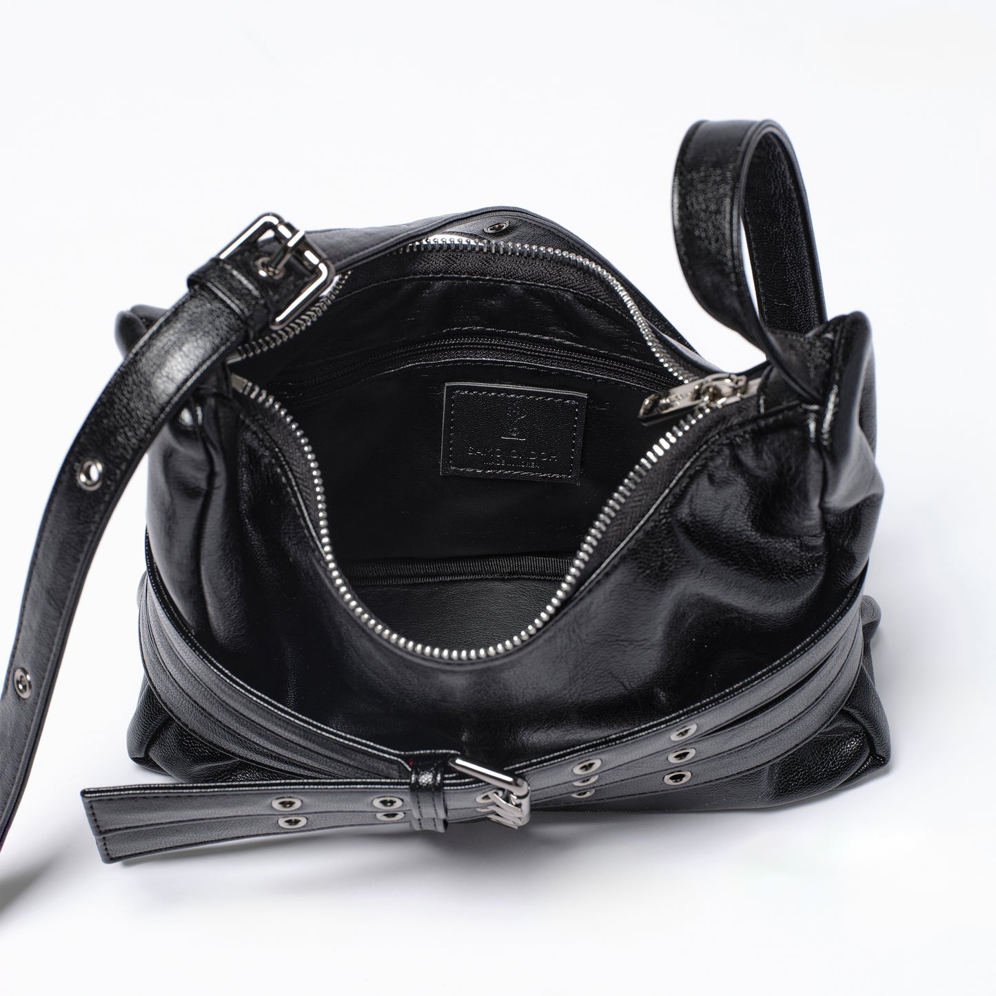 SAMO ONDOH - Trio Belt Mug Bag M Goat Black