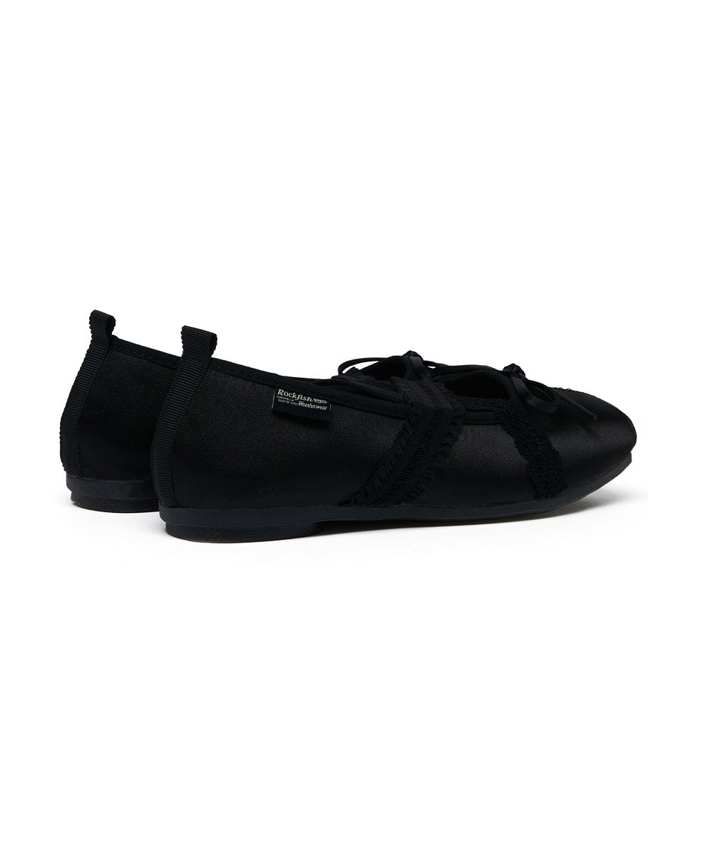 ROCKFISH WEATHERWEAR - BANDING BALLET FLATS / BLACK