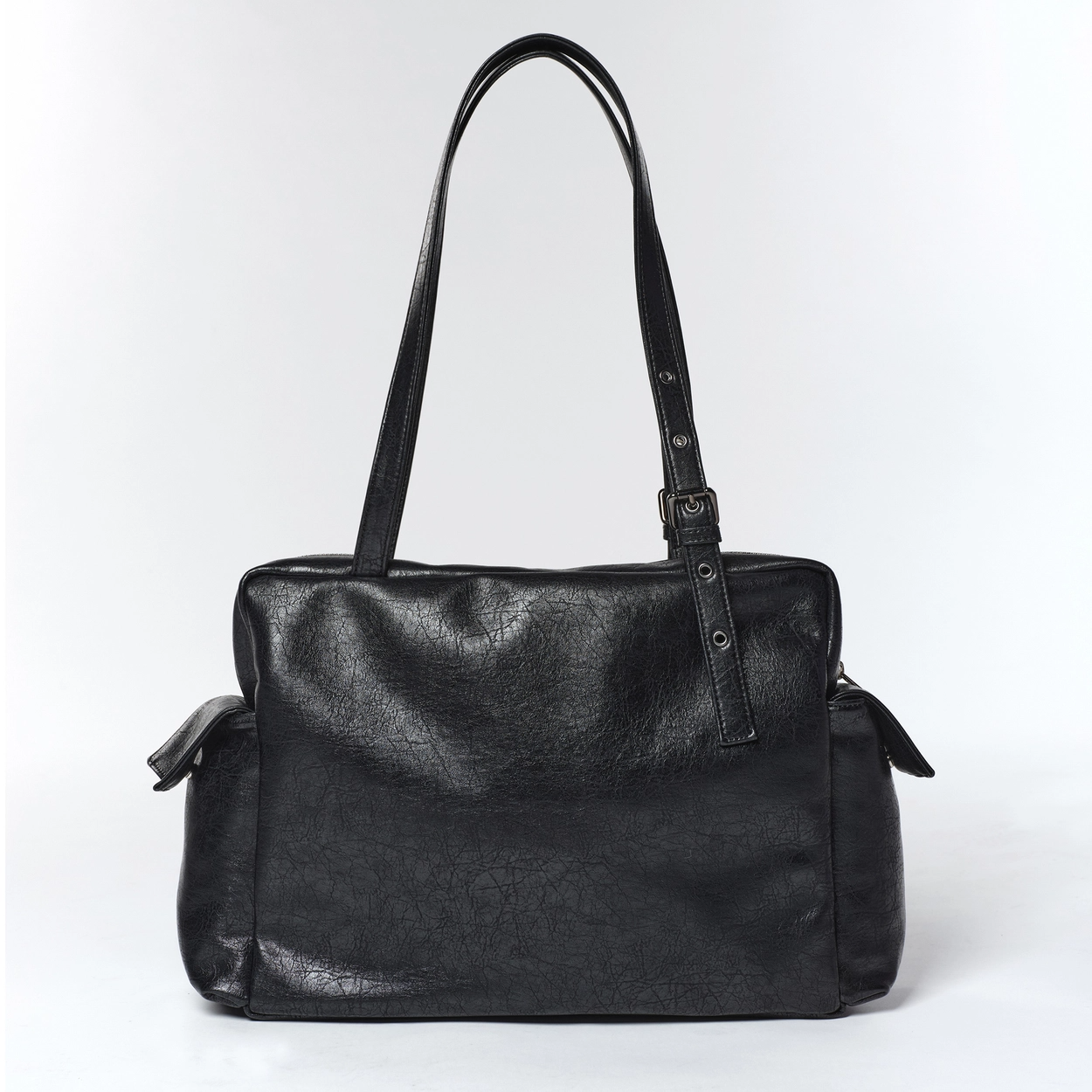 SAMO ONDOH - pocket utility bag L savage black