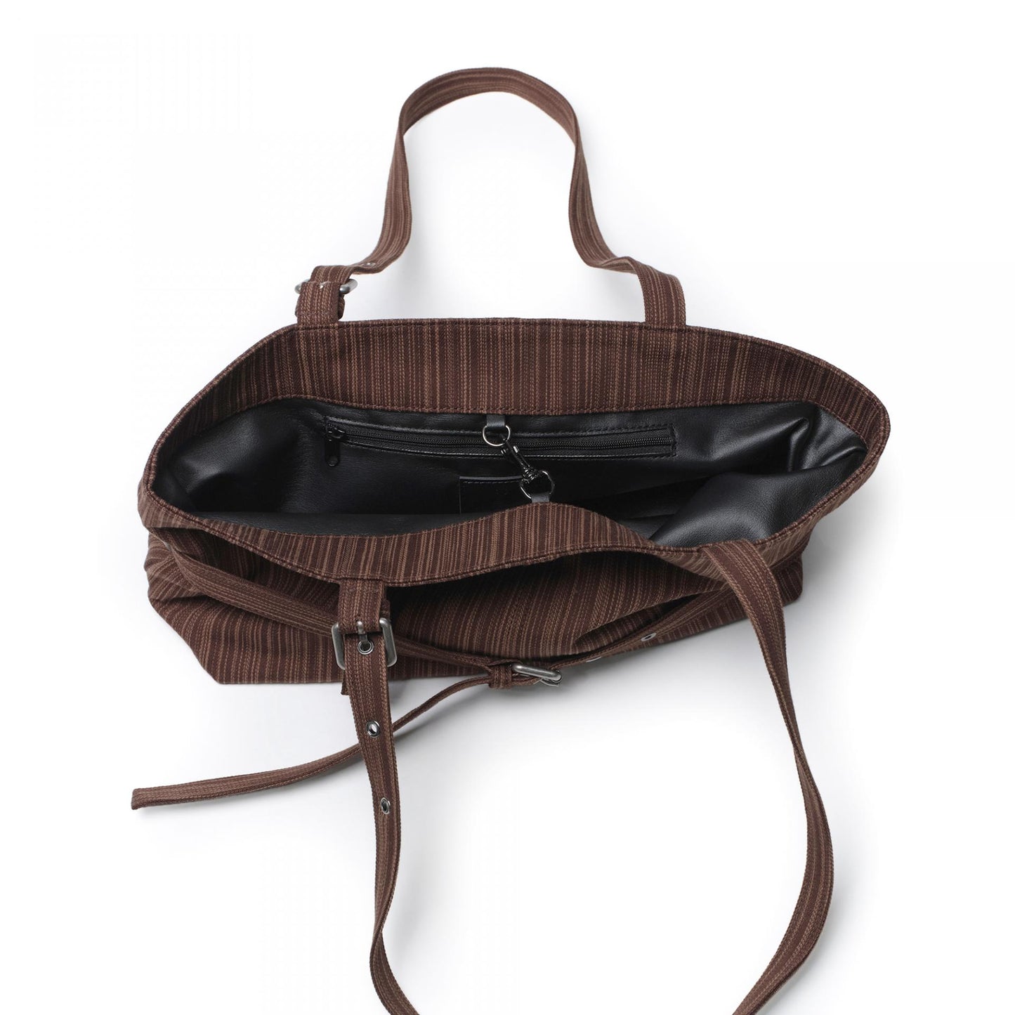 SAMO ONDOH - le belt bag M stripe brown