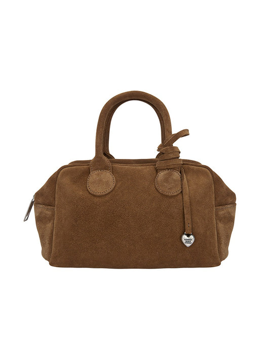 MARGESHERWOOD -SOFT BOWLING BAG_hazelnut suede