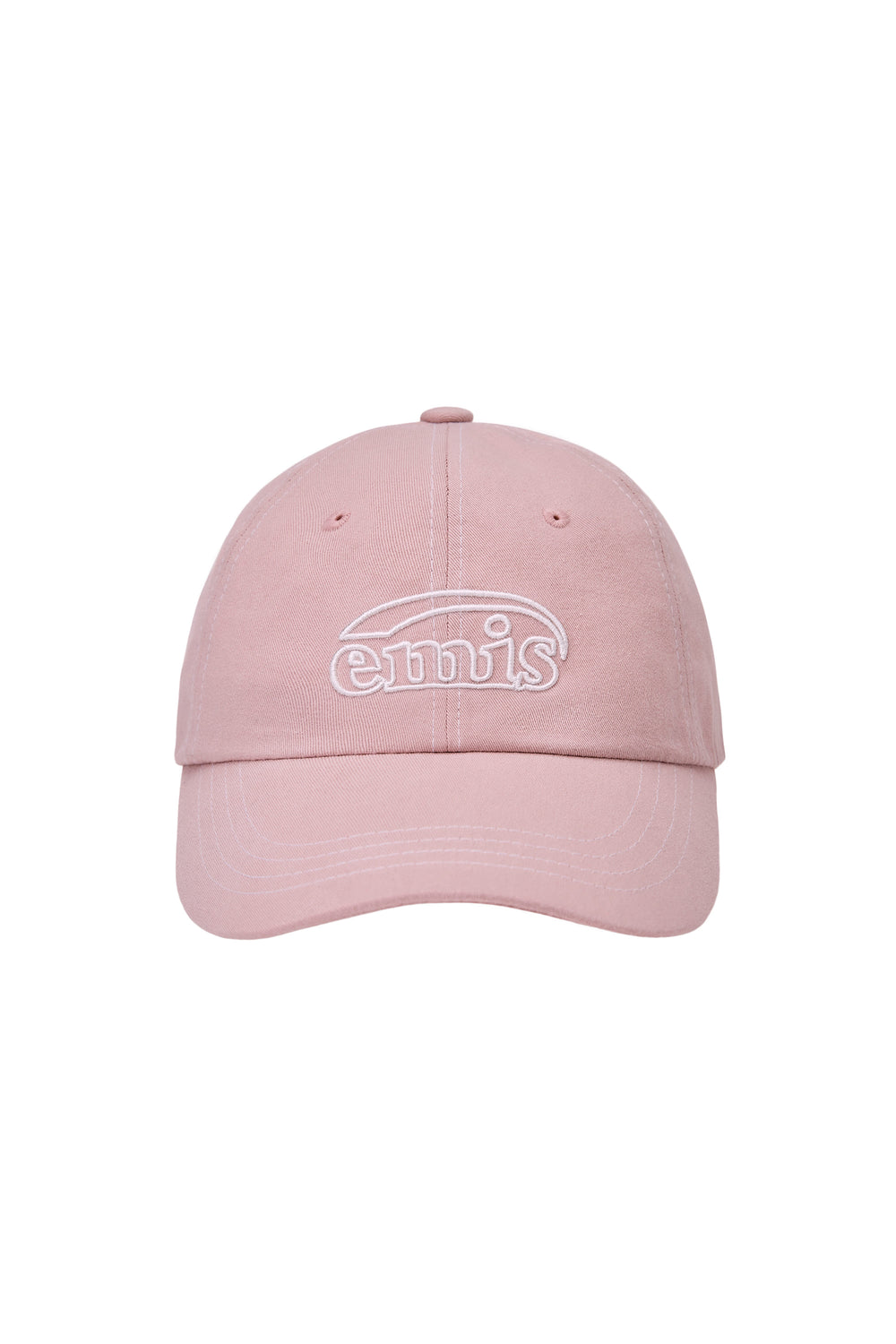 EMIS - WHITE STITCH BALL CAP-PNK (DISPATCH IN 48HRS)