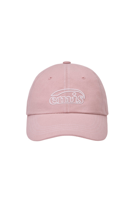 EMIS - WHITE STITCH BALL CAP-PNK (DISPATCH IN 48HRS)