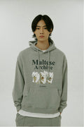 WAIKEI -  Maltese archive hood GREY