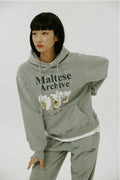 WAIKEI -  Maltese archive hood GREY