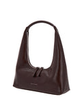 MARGESHERWOOD -HOBO SHOULDER_dark brown crinkle