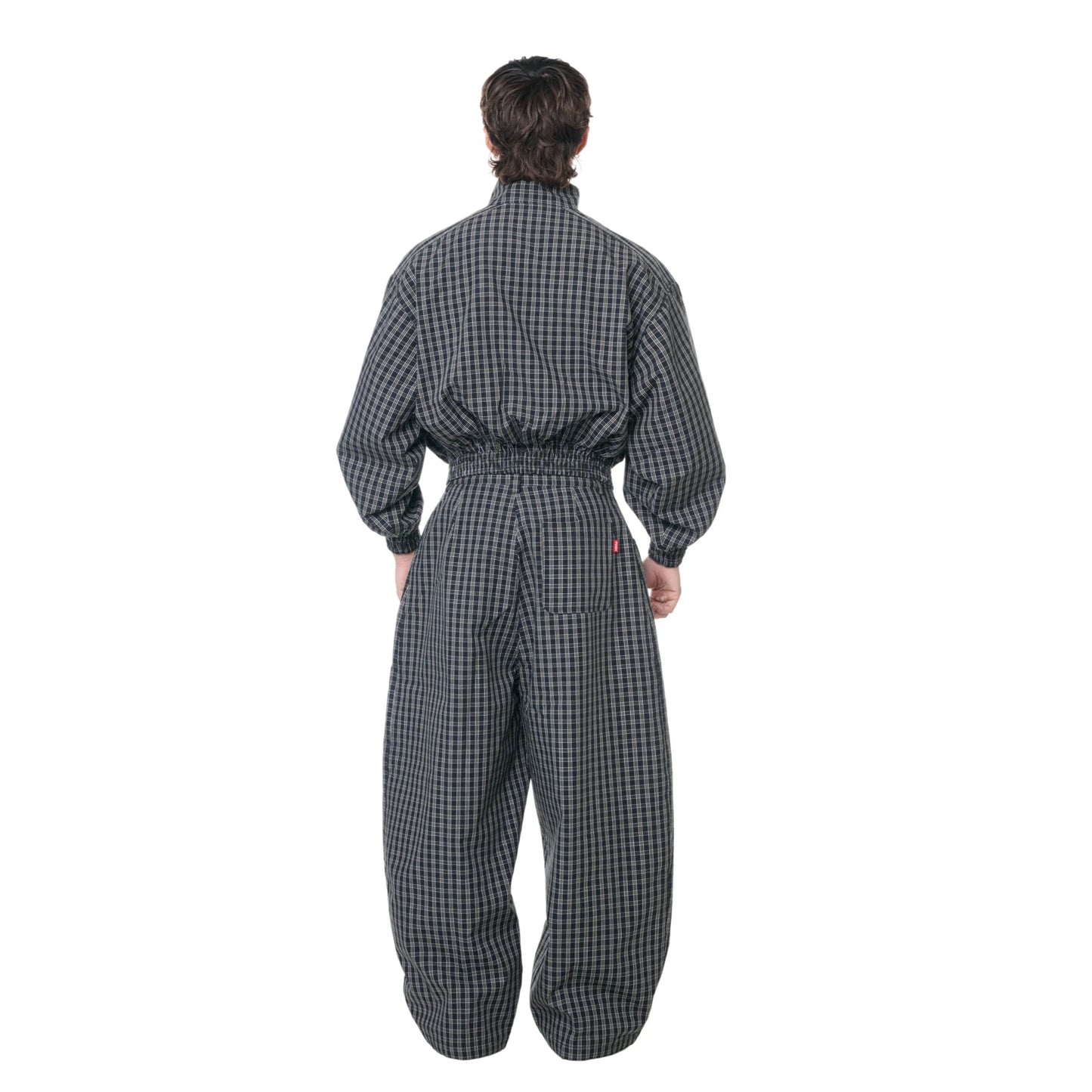 PUSH PUSH - Gingham Zip Jacket / Golden Noir Gingham