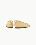 Paes - Leather String Flat / Cheese