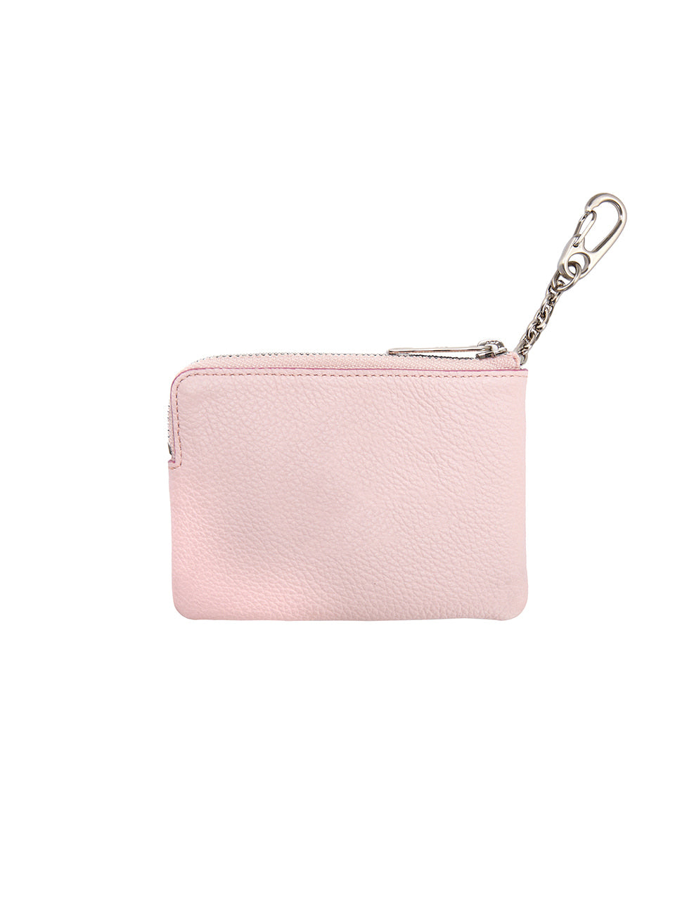 MARGESHERWOOD - HEART ZIPPER WALLET_pastel pink