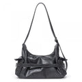 SAMO ONDOH - belt mondo bag M veg charcoal