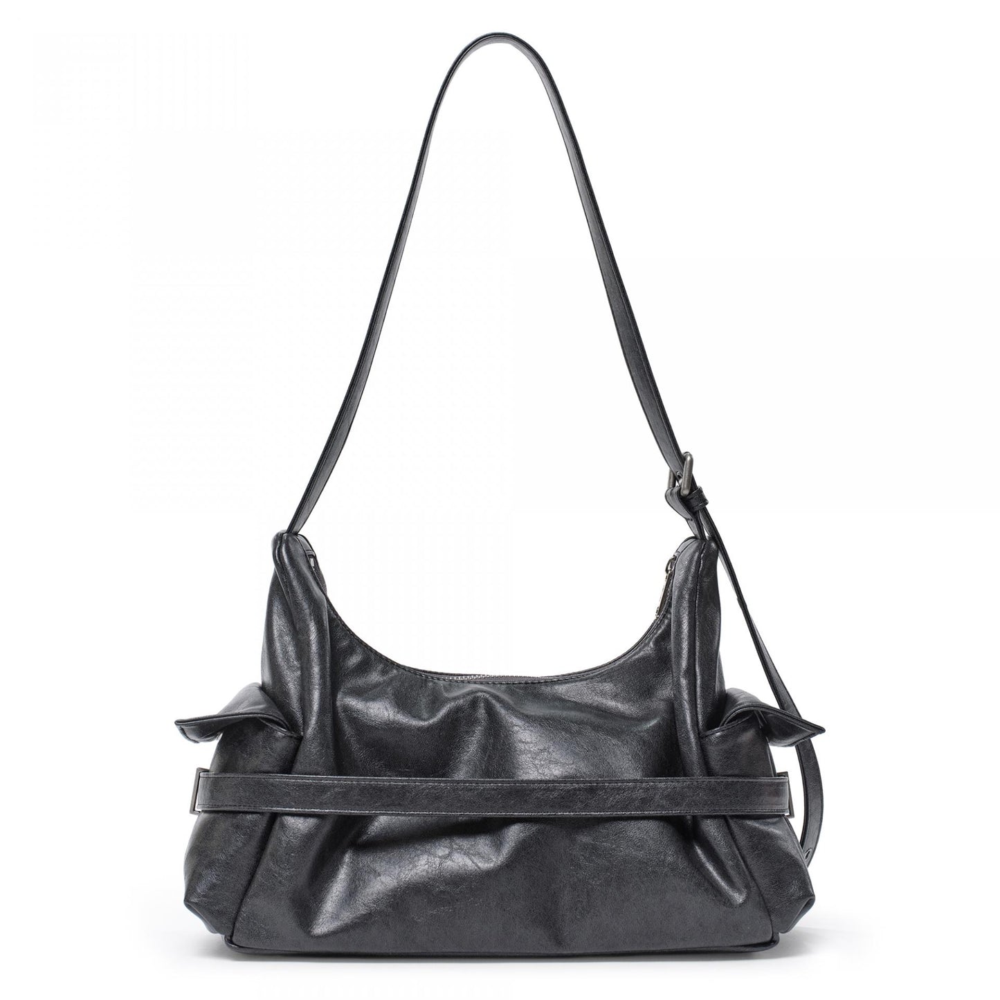 SAMO ONDOH - belt mondo bag M veg charcoal