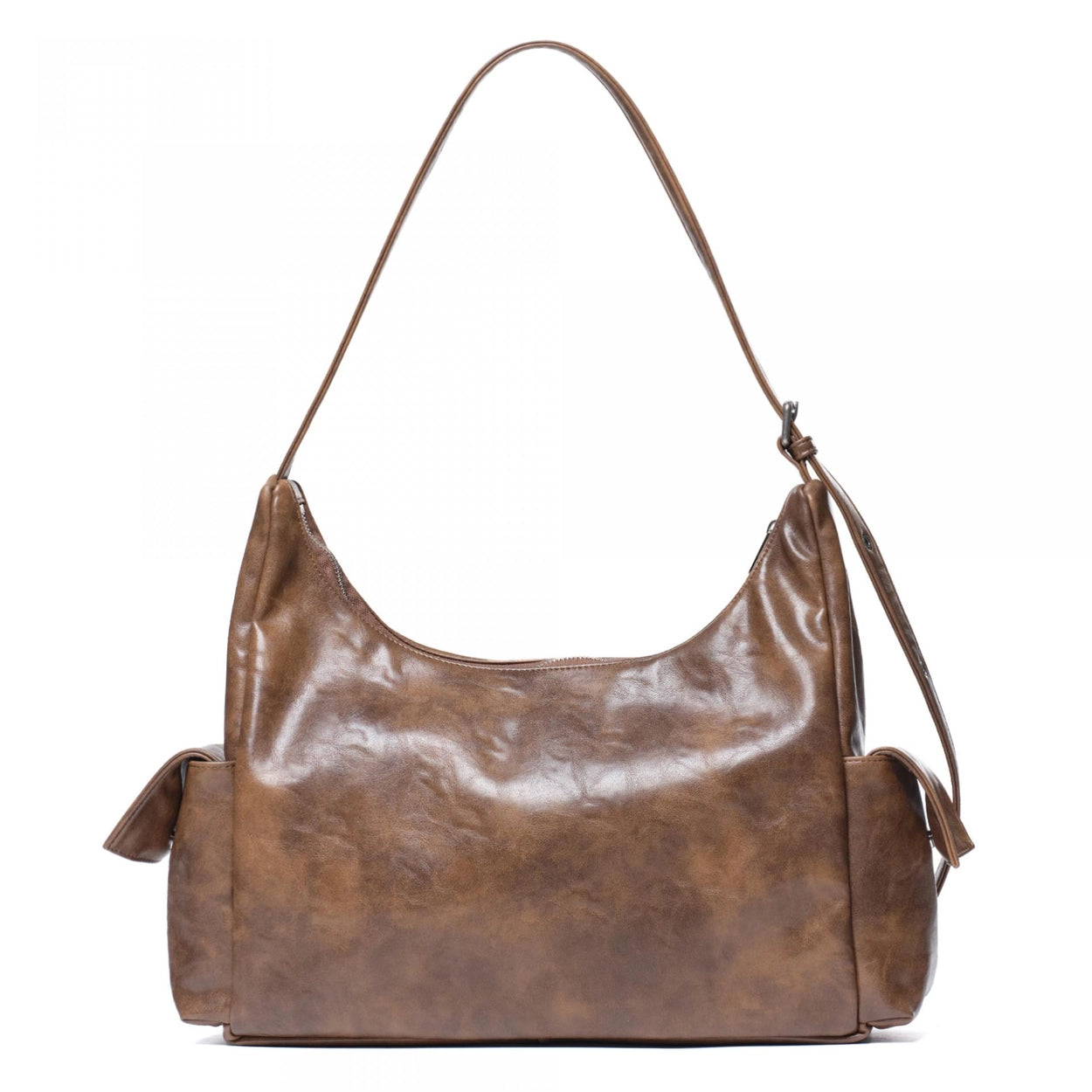 SAMO ONDOH - pocket mug bag L baked tan