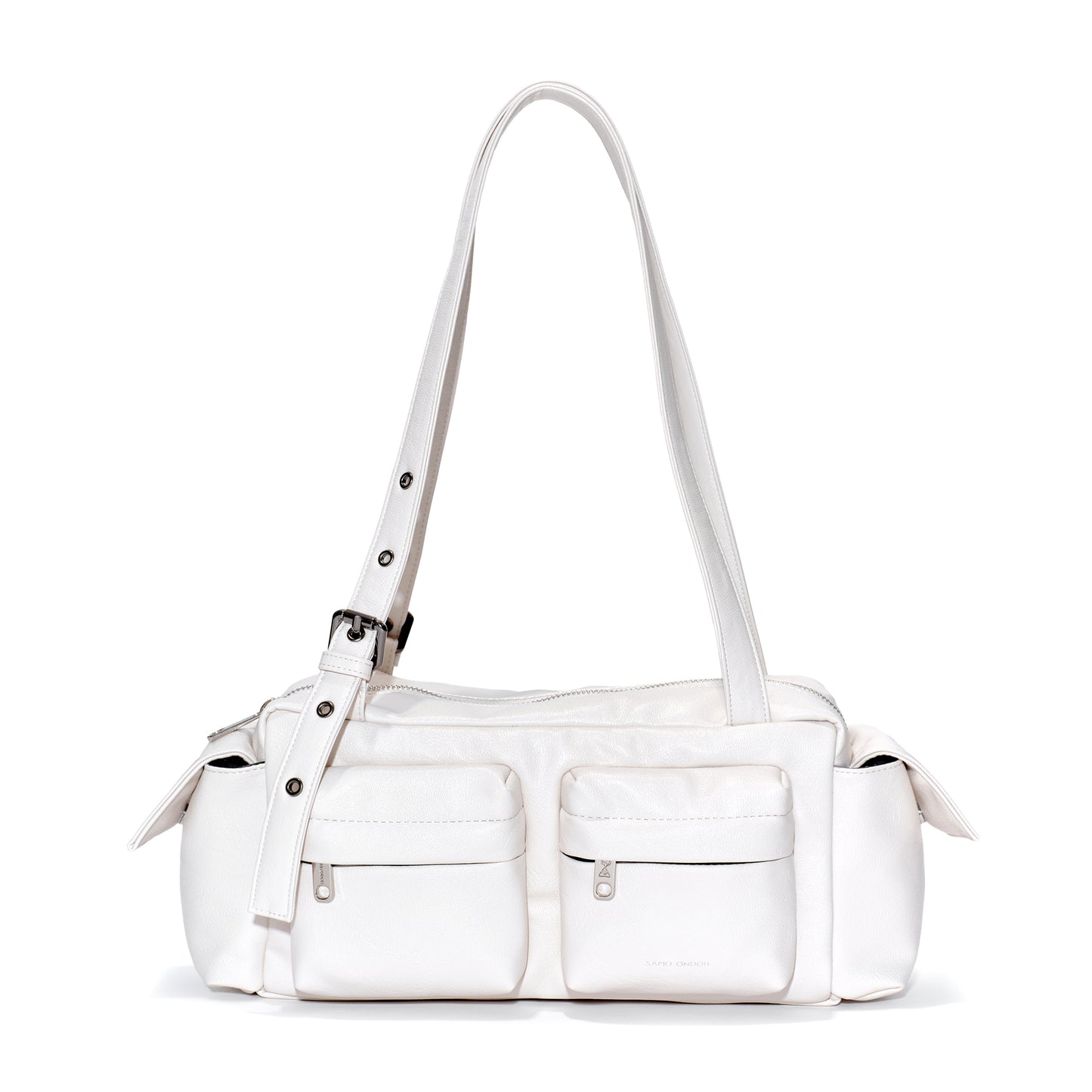 SAMO ONDOH - pocket utility bag M Goat Cream