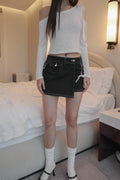 DRYROSE -  POCKET STITCH SKORT (BK)