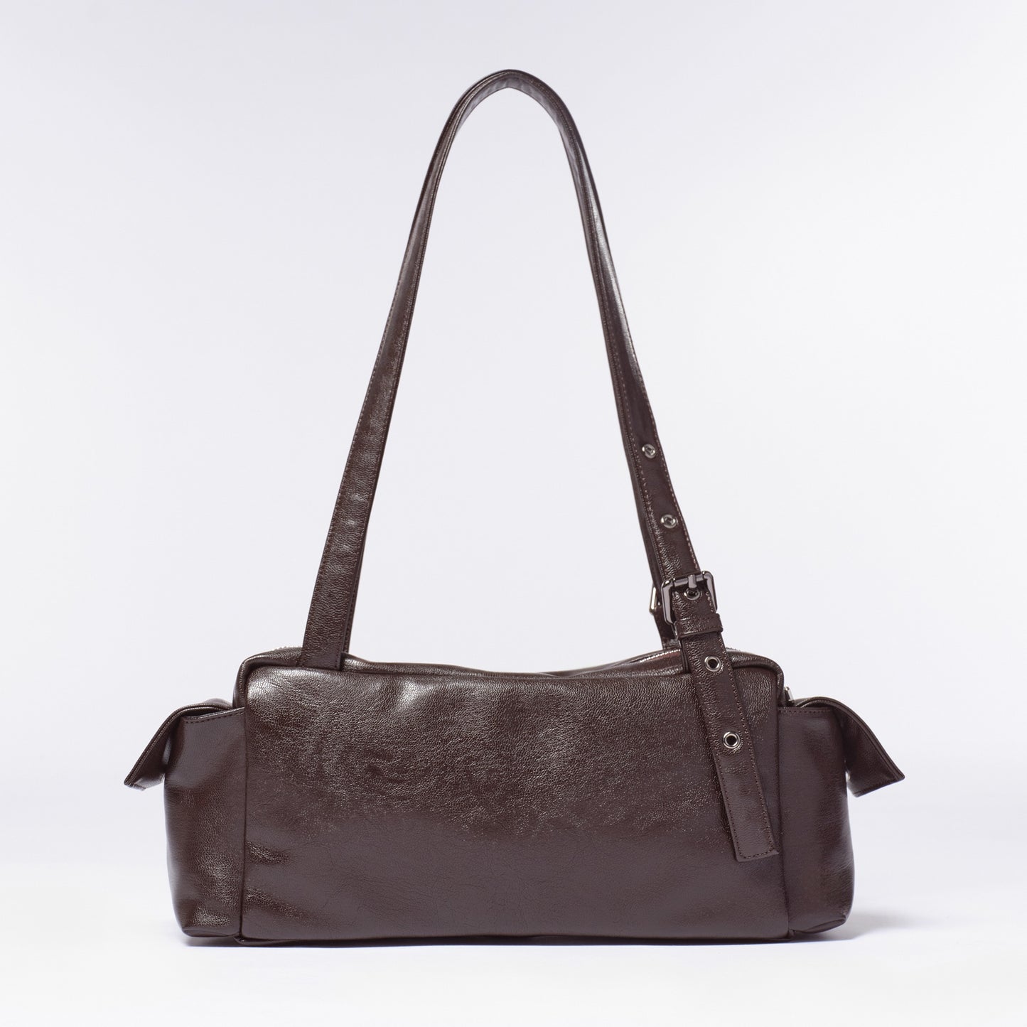 SAMO ONDOH - pocket utility bag M Goat Chocolate