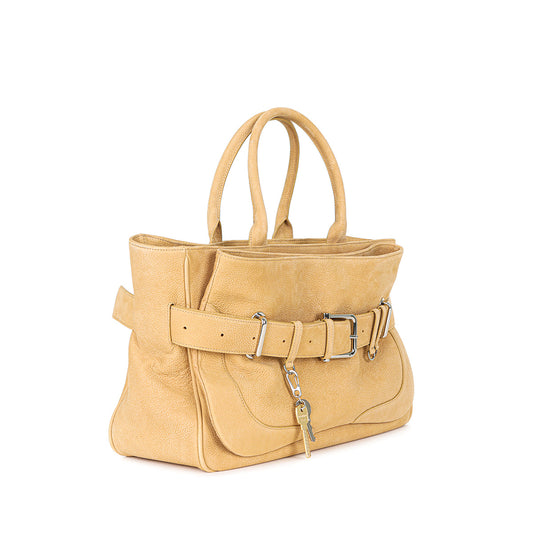 OSOI - TOTE BROCLE [NUBUCK CARAMEL]
