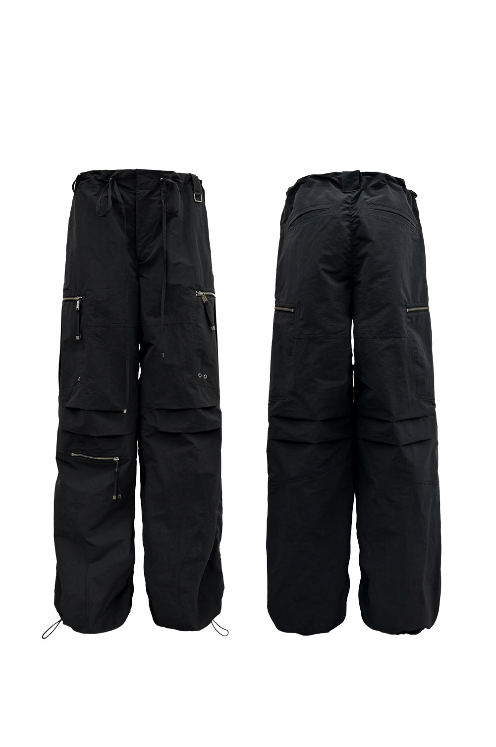 NACHE- PUCKERING JOGGER PANTS (UNISEX) CHARCOAL