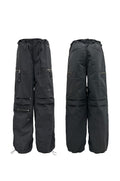 NACHE- PUCKERING JOGGER PANTS (UNISEX) BLACK