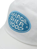 MARGESHERWOOD - LOGO PATCH BALLCAP_white