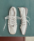 ROCKFISH WEATHERWEAR 25FW / BLISS LACEUP SNEAKERS - CREAM PEARL