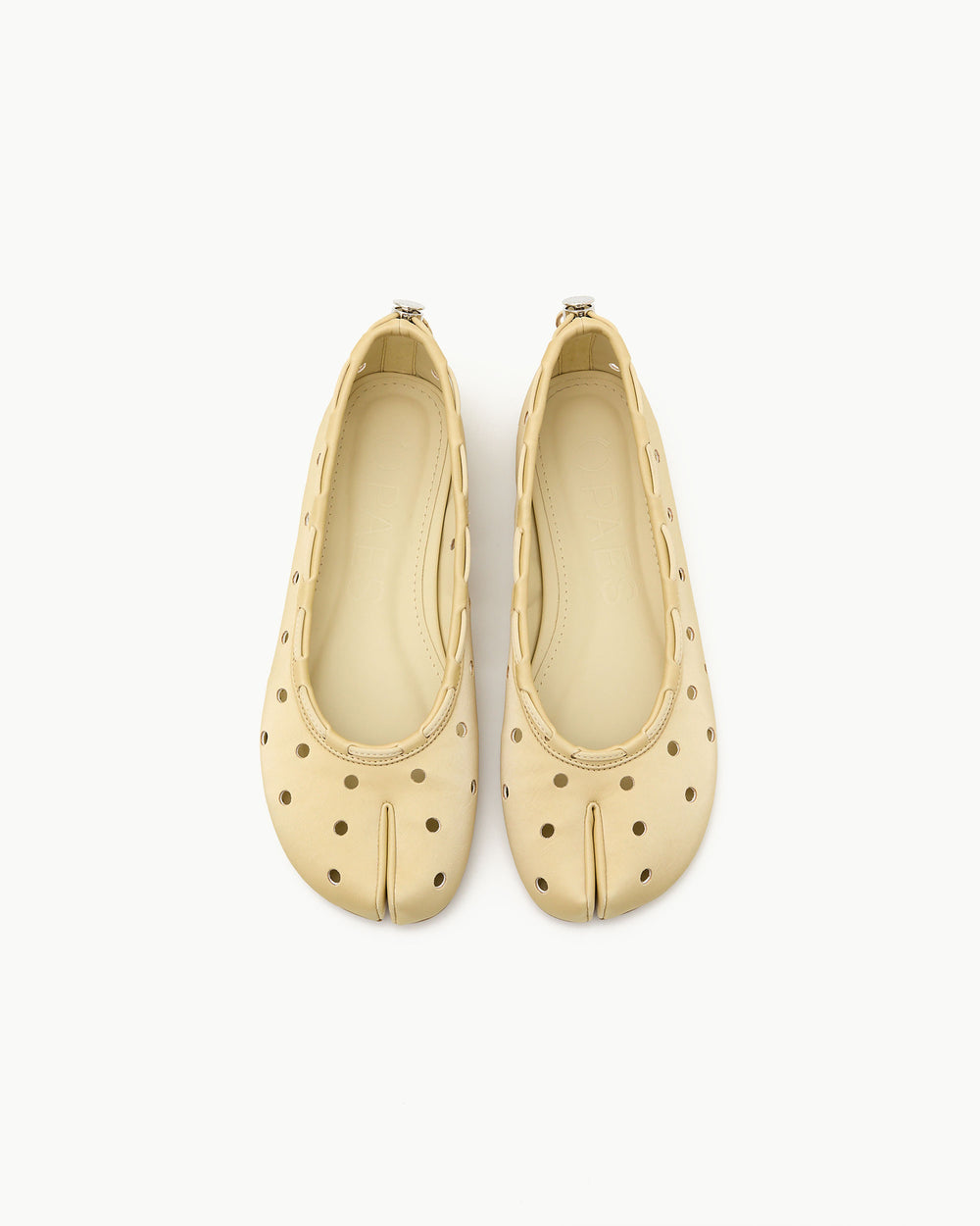 Paes - Leather String Flat / Cheese