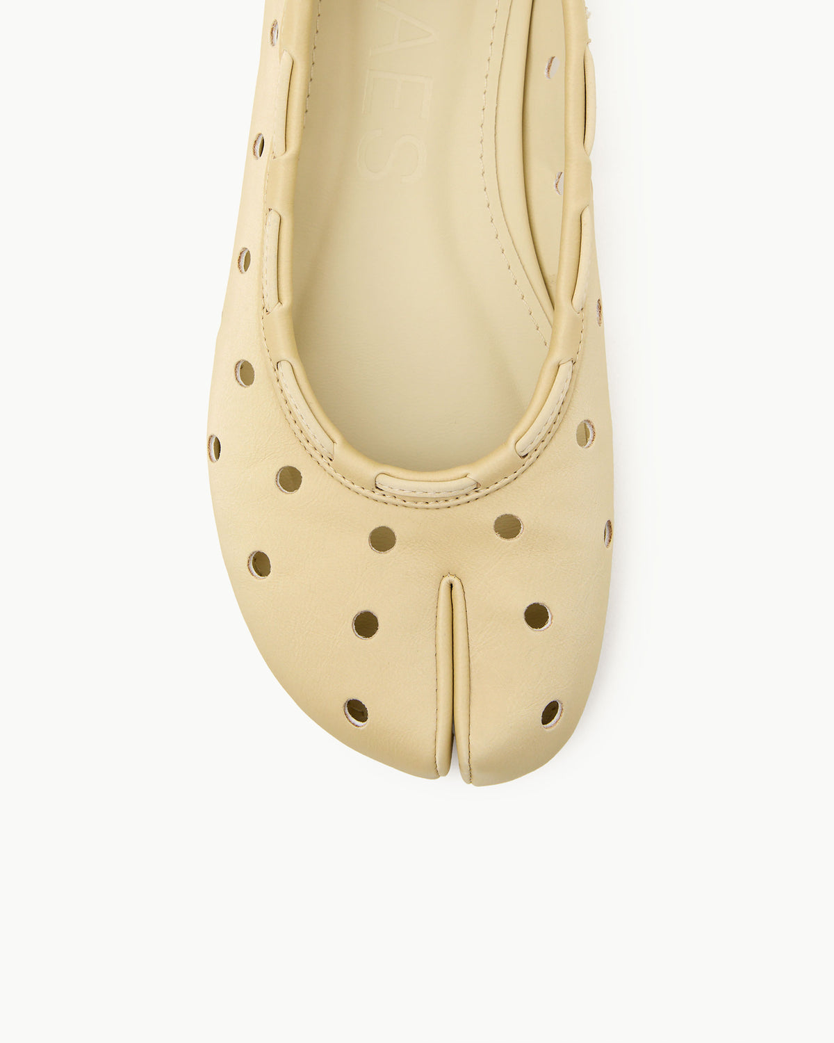 Paes - Leather String Flat / Cheese