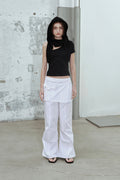 CERRIC -  2WAY SKIRT PANTS / WHITE