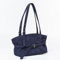 SAMO ONDOH - le belt bag M suede navy