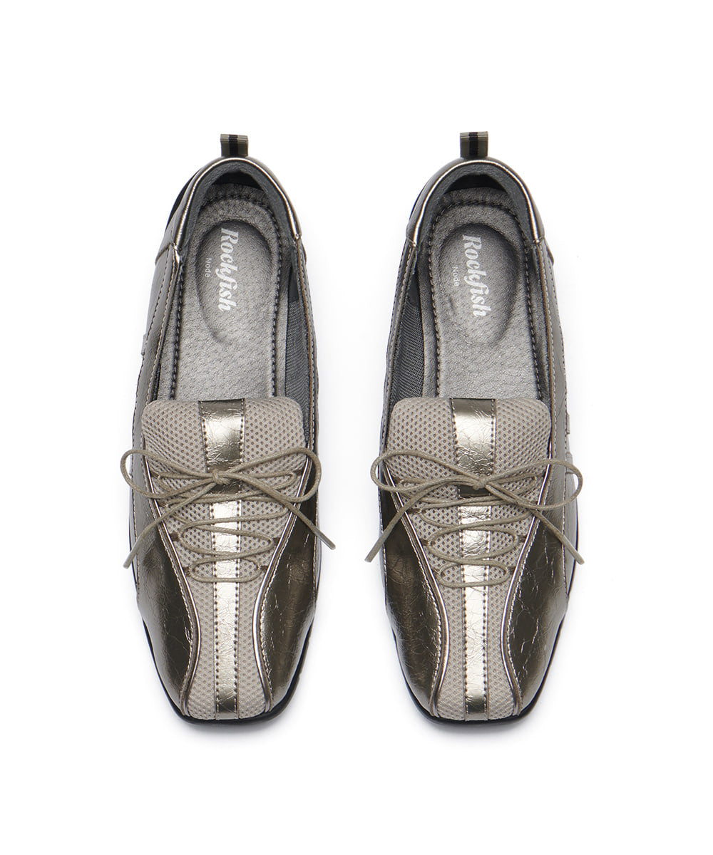 ROCKFISH WEATHERWEAR - BLISS SLIP-ON SNEAKERS - DARK SILVER