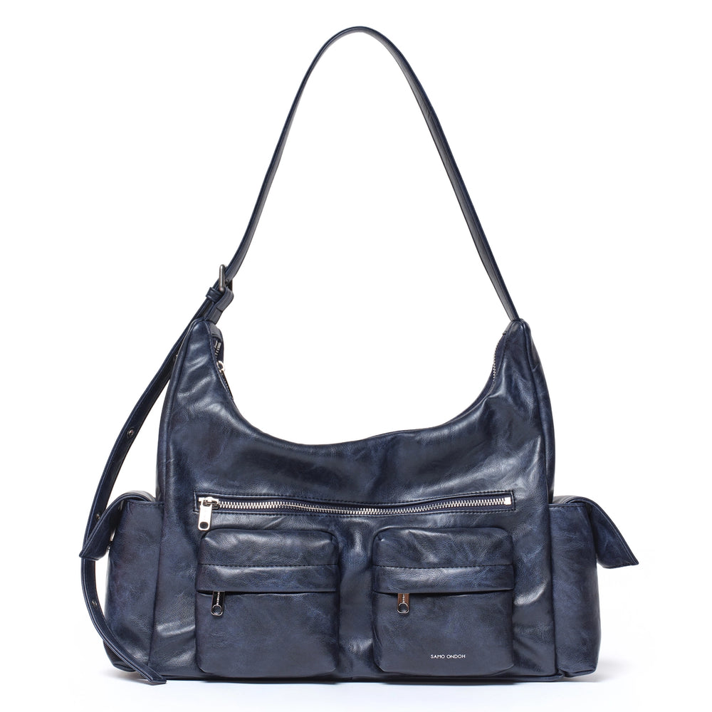 SAMO ONDOH - pocket mug bag L baked navy