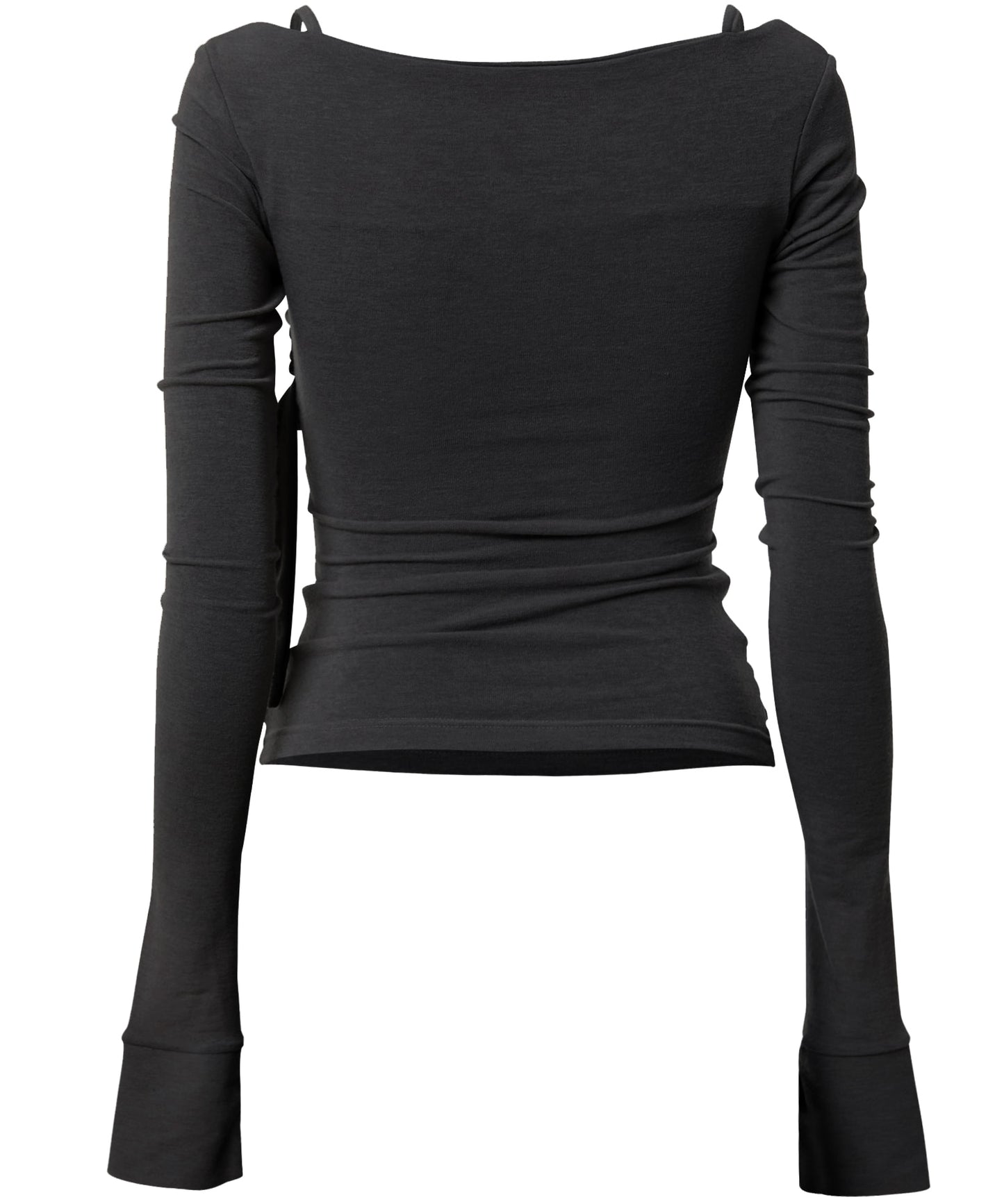 FLAREUP - Layered Bustier Long Sleeve / Black