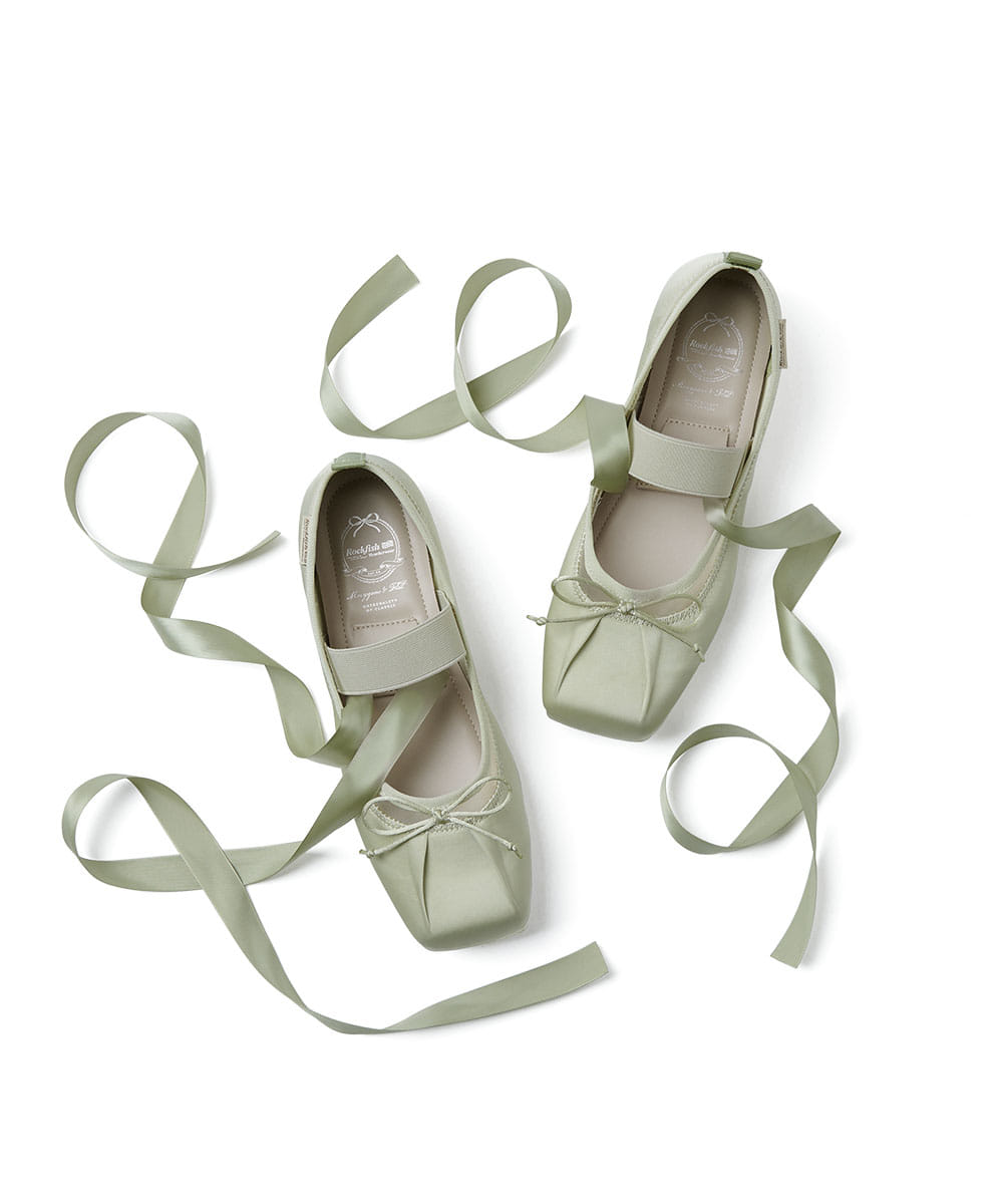 ROCKFISH WEATHERWEAR - TULE MARYJANES / SAGE GREEN