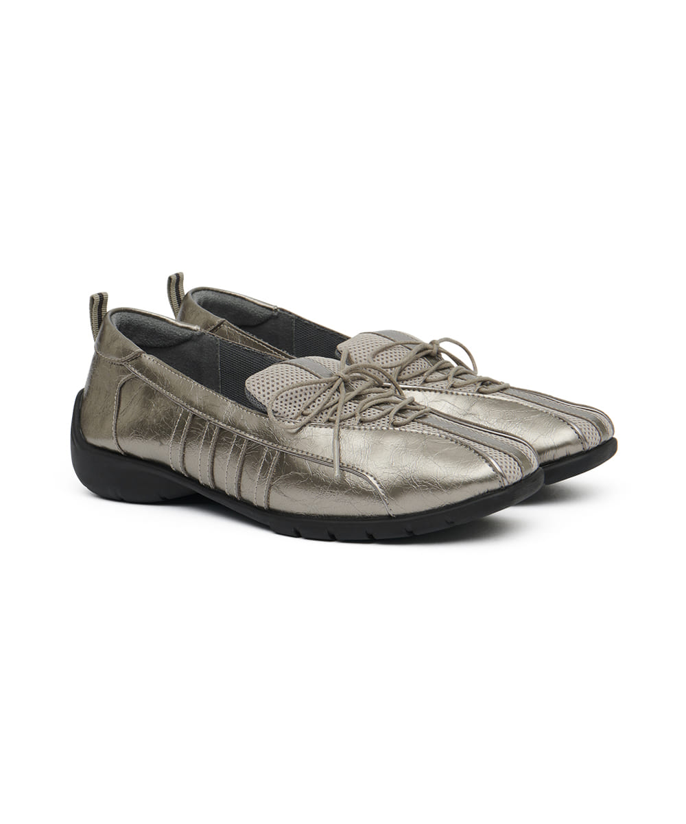 ROCKFISH WEATHERWEAR - BLISS SLIP-ON SNEAKERS - DARK SILVER