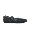 ROCKFISH WEATHERWEAR - NICOLE WEAVING LACEUP SNEAKERS V2 / CHARCOAL
