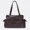 SAMO ONDOH - pocket utility bag L baked moca