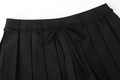 THREETIMES -  Cheery skirt solid black