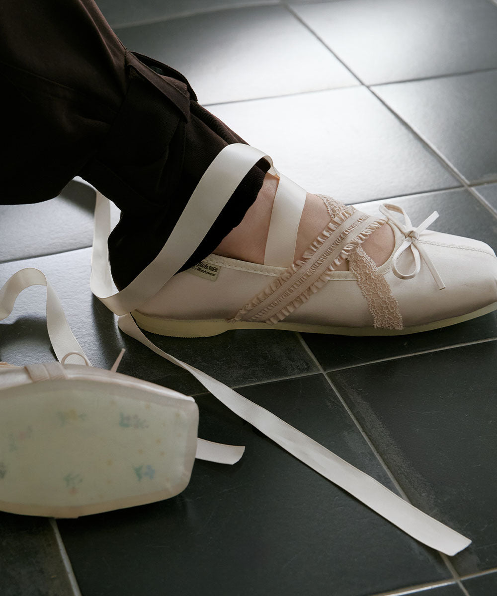 ROCKFISH WEATHERWEAR - BANDING BALLET FLATS / PINK