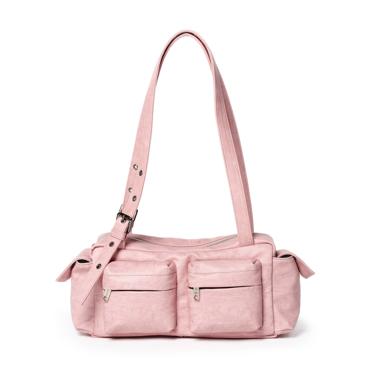 SAMO ONDOH - pocket utility bag M  brushed pink