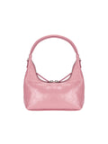 MARGESHERWOOD - HOBO MINI+STRAP_candy pink glossy plain