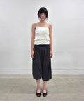 FLAREUP - Wide Capri Pants / Black